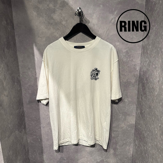 Louis Vuitton WHT Smoke Logo S/S Tee