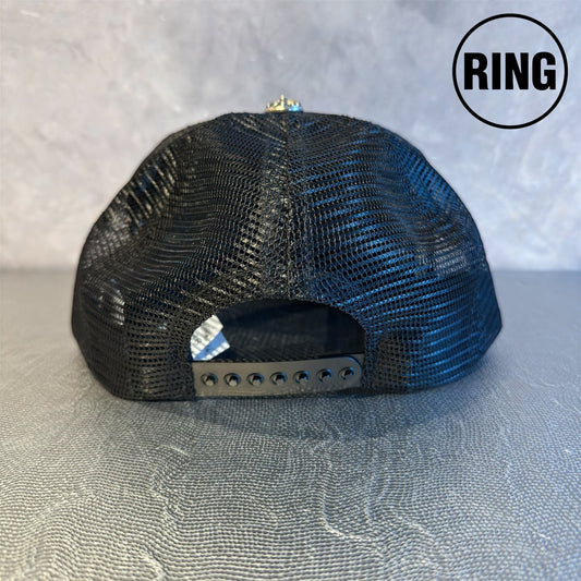 Chrome Hearts MESH TRUCKER CAP BLK