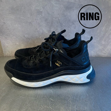 CHANEL Suede Sneaker