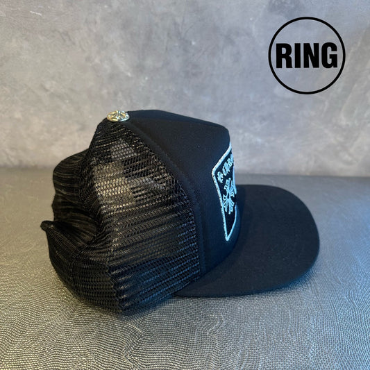 Chrome Hearts HONOLULU TRUCKER CAP BLK