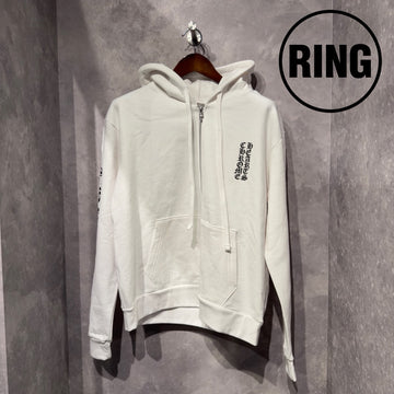 Chrome Hearts Vertical LOGO ZIP Hoodie