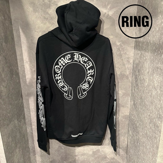 Chrome Hearts Horseshoe ZIP Hoodie BLK