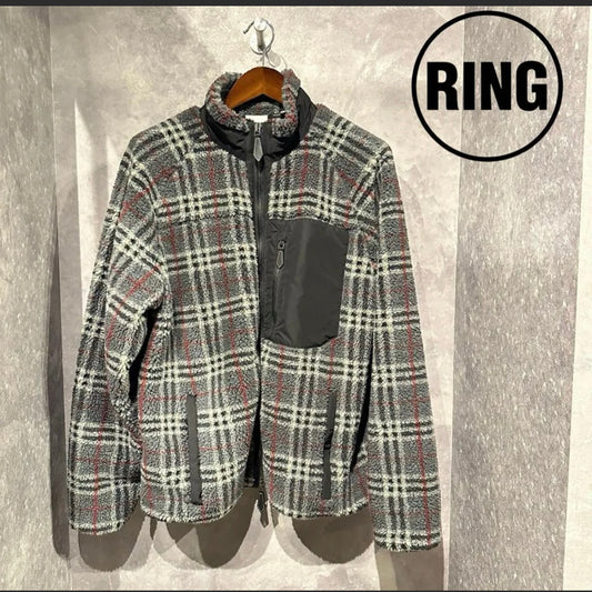 Burberry Nova Check Fur Jacket