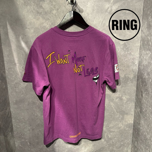 Chrome Hearts MattyBoy I WANT MORE NOT LESS S/S Tee