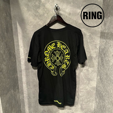 Chrome Hearts YELLOW Horseshoe S/S Tee