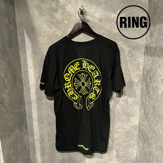 Chrome Hearts YELLOW Horseshoe S/S Tee