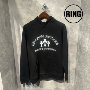 Chrome Hearts Y NOT CEMETERY CROSS HOODIE