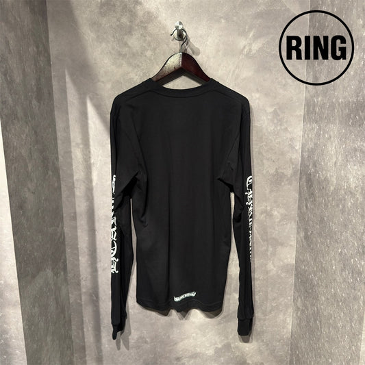 Chrome Hearts NECK LOGO L/S Tee BLK