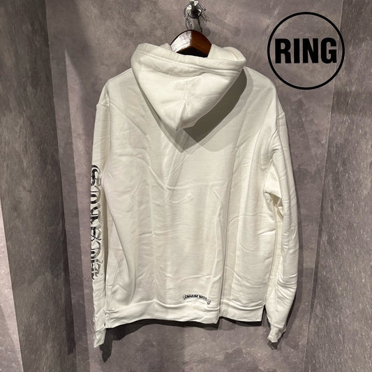 Chrome Hearts Online Vertical Logo Hoodie