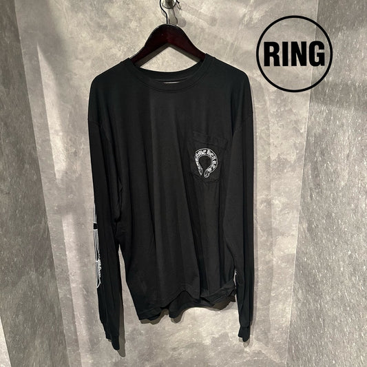 Chrome Hearts Horseshoe L/S Tee BLK