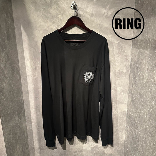 Chrome Hearts LASVEGAS LTD Horseshoe L/S Tee BLK