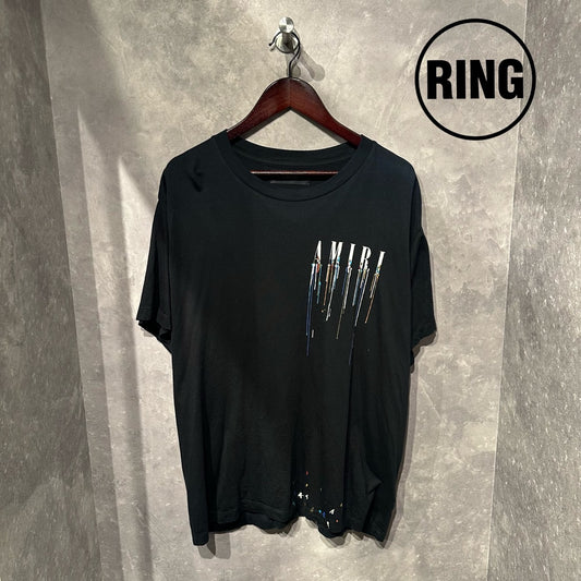AMIRI Paint Dripped Logo S/S Tee