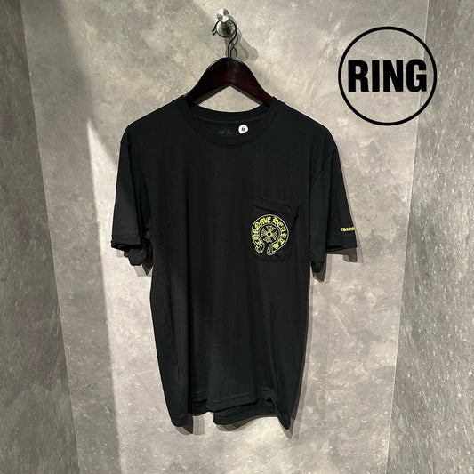 Chrome Hearts Yellow Horseshoe S/S Tee BLK