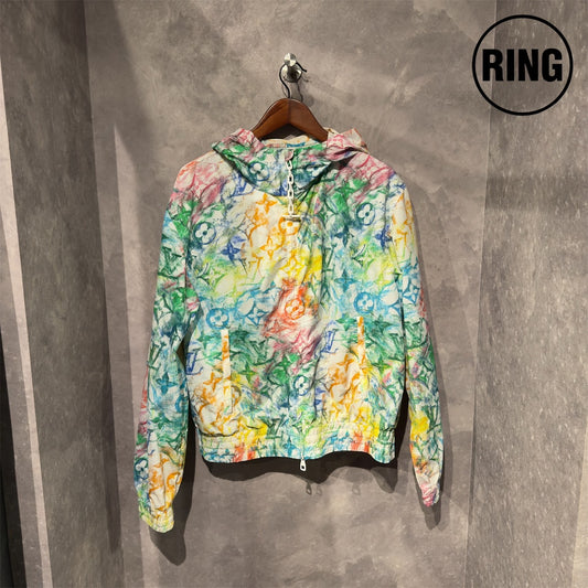 LOUIS VUITTON Pastel Monogram Nylon Jacket