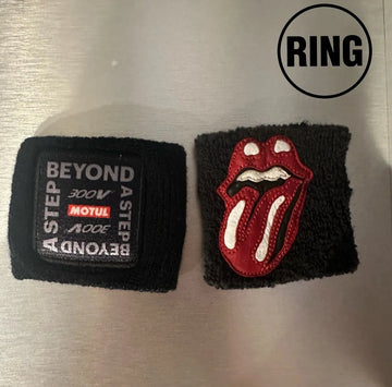CHROME HEARTS Rolling Stones   wristband