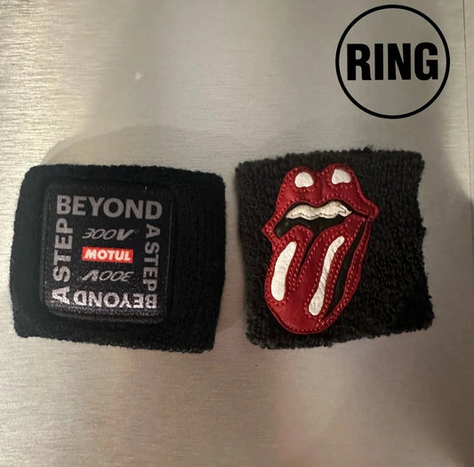 CHROME HEARTS Rolling Stones   wristband