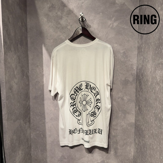 Chrome Hearts HONOLULU LTD Horseshoe S/S Tee WHT
