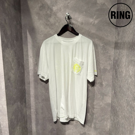 Chrome Hearts YELLOW Horseshoe S/S Tee WHT