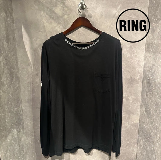 Chrome Hearts Neck LOGO L/S Tee