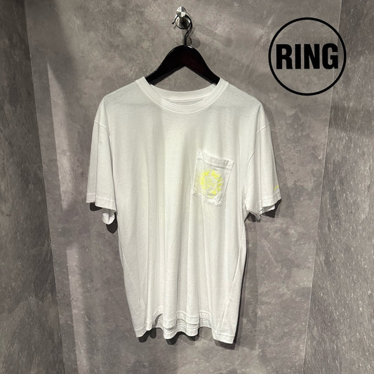 Chrome Hearts YELLOW Horseshoe S/S Tee WHT