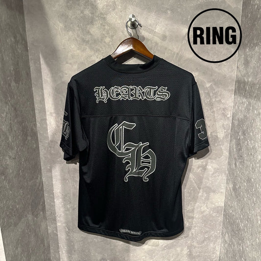 Chrome Hearts MESH WARM UP JERSEY S/S Tee BLK
