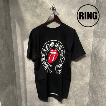 Chrome Hearts Rolling Stones Horseshoe S/S Tee