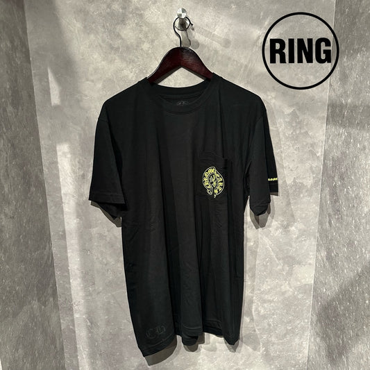 Chrome Hearts Yellow Horseshoe S/S Tee BLK