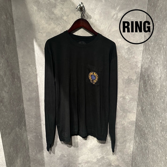 Chrome Hearts STAFF LTD Horseshoe L/S Tee BLK