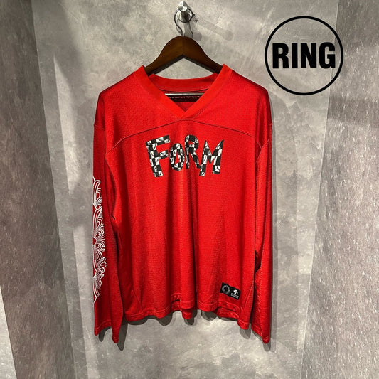 Chrome Hearts MattyBoy Mesh Warm Up Jersey L/S Tee