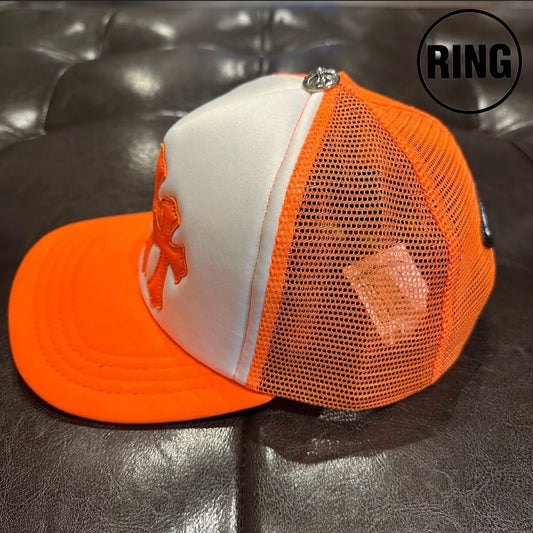 Chrome Hearts 3 CEM CRS Patch Trucker Cap