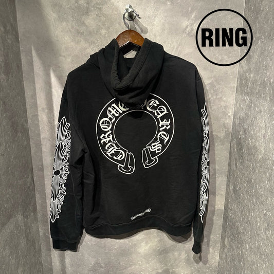 Chrome Hearts Horseshoe PLVR Hoodie BLK