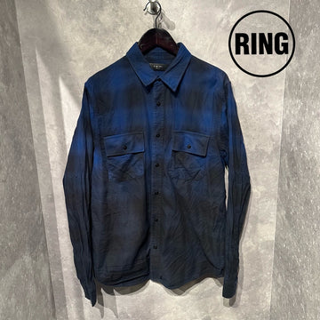 AMIRI Gradation Ombré Plaid Check Shirt