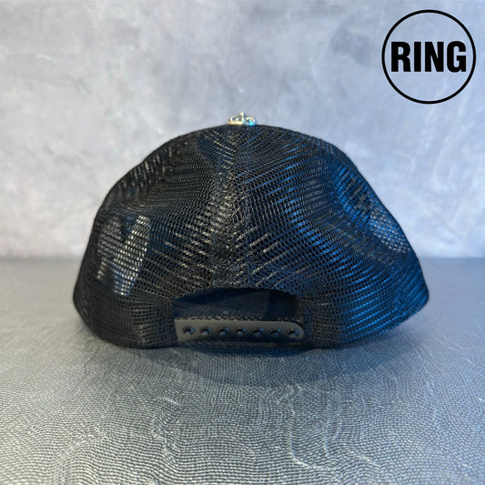 Chrome Hearts MESH TRUCKER CAP BLK