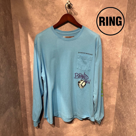 Chrome Hearts MattyBoy BRAIN NEW L/S Tee