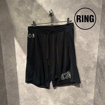 Chrome Hearts Mesh Warm Up Varsity Shorts BLK