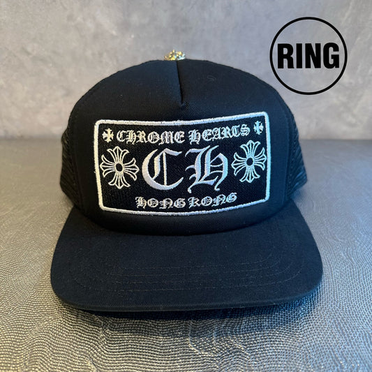 Chrome Hearts HONOLULU TRUCKER CAP BLK