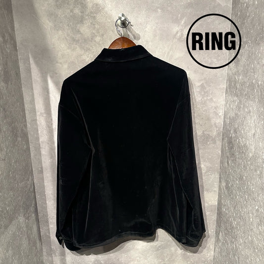 PRADA Velvet Shirt Jacket