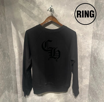 CHROME HEARTS CEMETERY CROSS SWTSHRT