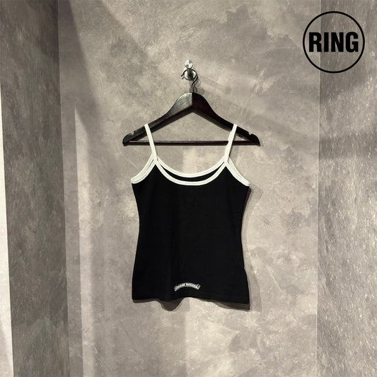 Chrome Hearts Ladies Horseshoe  Camisole Top BLK