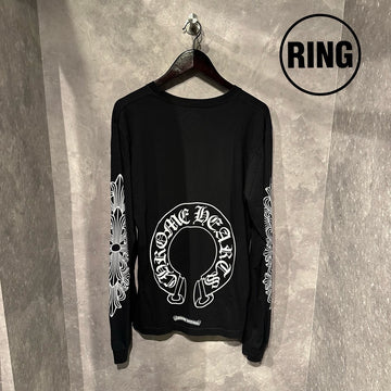 Chrome Hearts Horseshoe L/S Tee BLK