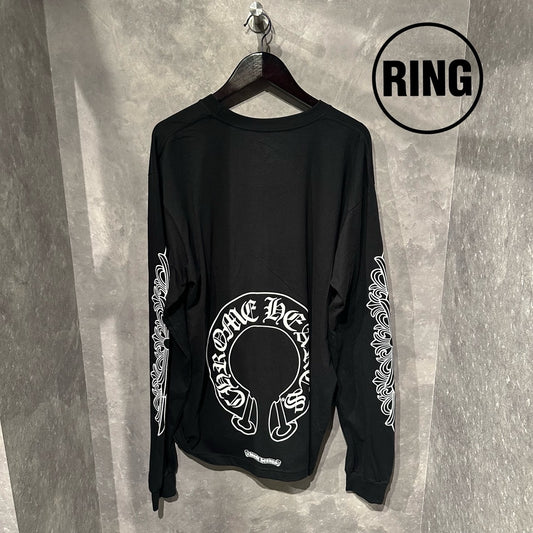 Chrome Hearts Horseshoe L/S Tee BLK