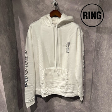 Chrome Hearts Online Vertical Logo Hoodie