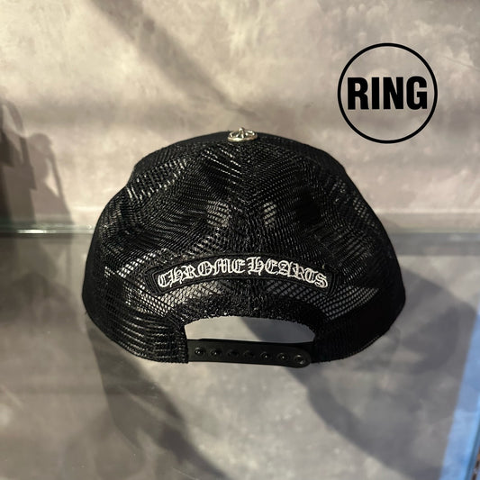 Chrome Hearts 3CEM Patch TRUCKER CAP WHT
