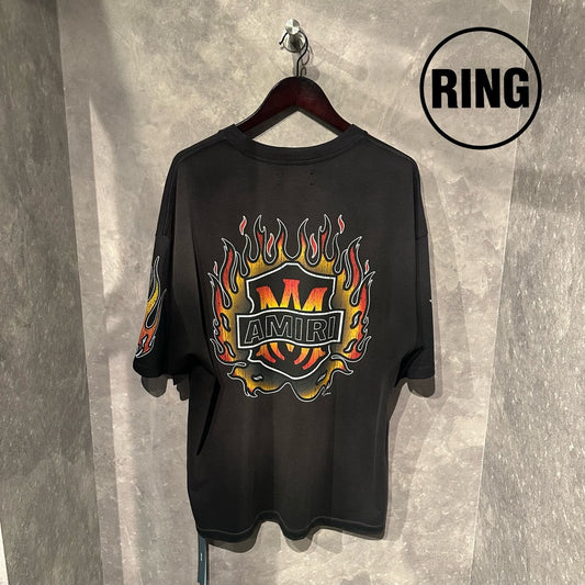 AMIRI Flame AM LOGO S/S Tee