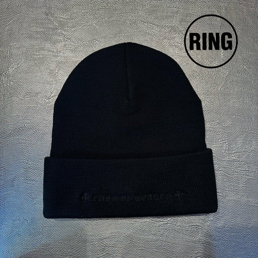 Chrome Hearts CH LOGO Beanie BLK/BLK