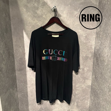 Gucci Aurora Logo S/S Tee