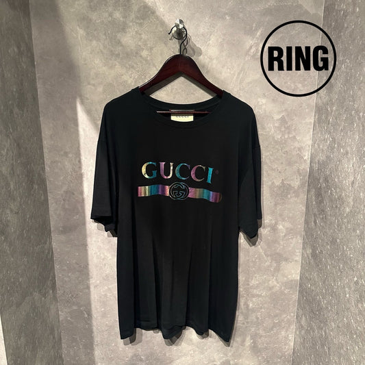 Gucci Aurora Logo S/S Tee