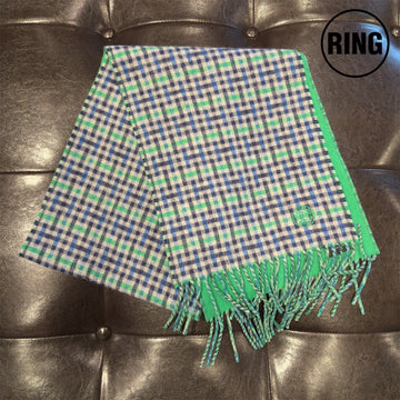 HERMES Check scarf