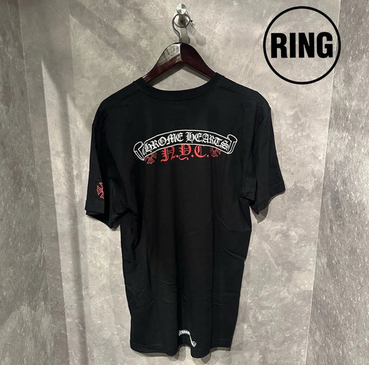 Chrome Hearts NY LTD Scroll Label Tee