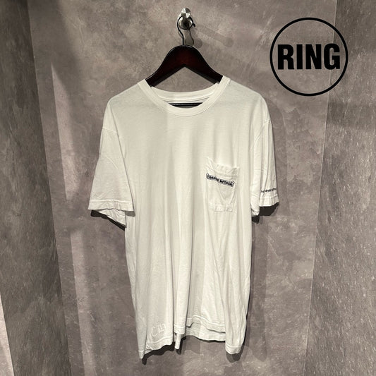 Chrome Hearts Scroll Labels S/S Tee WHT